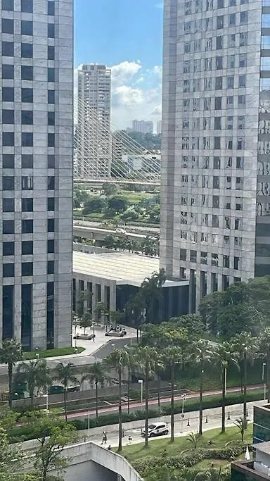 223 - Flat Hotel The Time Berrini - A 200 Metros Do Wtc Sao Paulo